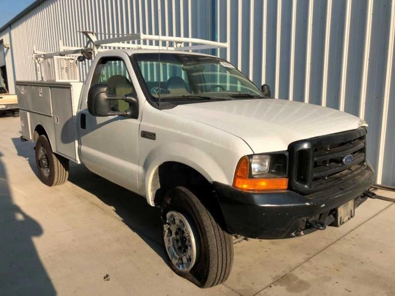 00 Ford F250 Super Duty 7,3 L USADO Cubierta de cubierta del ventilador del radiador Foto 4 de 4