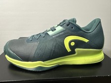 Head Sprint Pro Gr. 42 3.5 Clay Herren Sandplatz Tennisschuhe schwarz