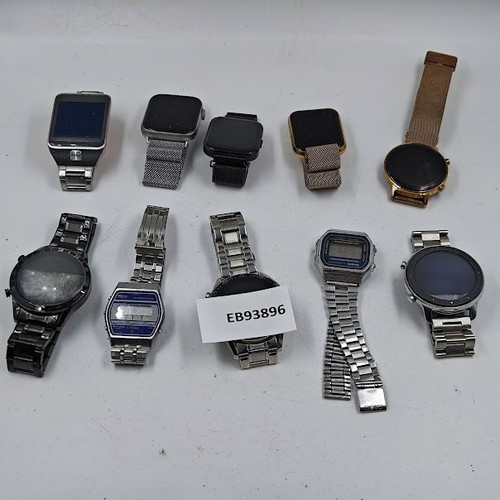 Lot of 10 Assorted Watches - Not Tested, Signs of Use, Various Models - Photo 6/6