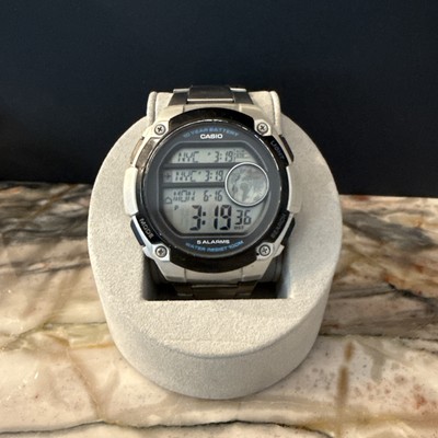 Casio Digital Men's Watch 3447 AE-3000W- World Time Illuminator