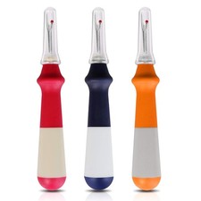 Seam Ripper 3 PCS, Seam Rippers for Sewing, Ergonomic Grip, Colorful Large Th...