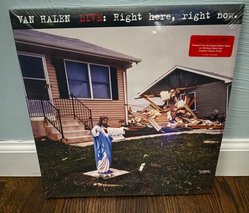 Van Halen Live Right Here Right Now 4LP Sealed 180g Vinyl 3 Bonus Tracks