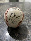 Autographed Baseball Atlanta Braves Spring Training. Maddux. Glavine. Smoltz.