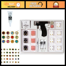 Universal Ear Piercing Kit - Safe, Easy, At-Home Piercing Tool with Sterilized N