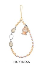 Authentic LABUBU THE MONSTERS Big into Energy Phone Charm Box HAPPINESS