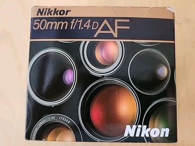 Nikon NIKKOR 50mm f/1.4D AF Lens