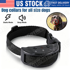 Automatic Anti Bark Barking Dog Shock Control Collar Device Large Medium Small