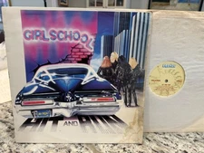 GIRL SCHOOL Hit And Run VG++ VINYL lLP STAFF Records USE 18 Collectors LOW $$