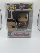 Funko Pop WNBA Caitlin Clark #02 Vinyl Figure Indiana Fever Rookie W/ Protector