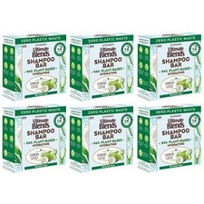 Image of 6 x Garnier Ultimate Blends Shampoo Bar Hydrating Coconut & Aloe Vera 60g