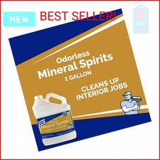 KLEAN-STRIP GKSP94214 Odorless Mineral Spirits, 1-Gallon