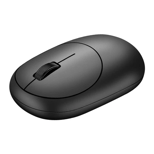 wiwu Souris Bluetooth sans fil 1200DPI Compacte Design incurvé Mat Noir