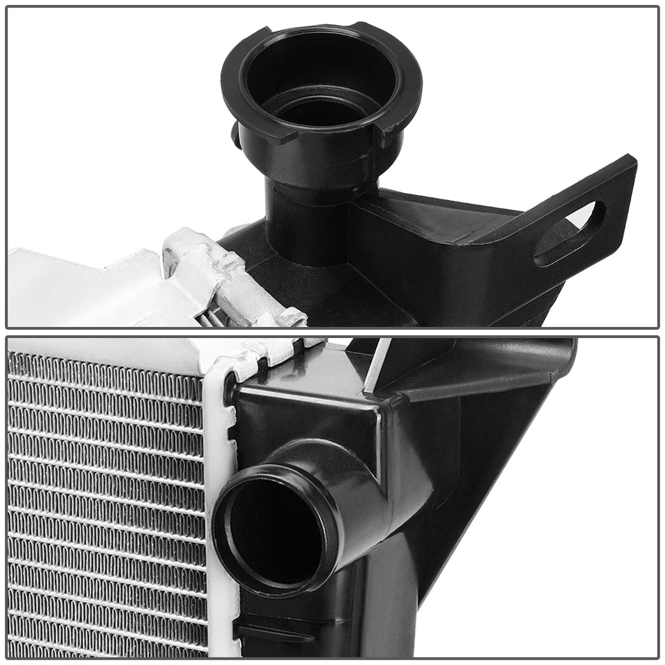 Para Ford F150 F250 F350 1985-1996 5,0 L 5,8 L 7,5 L Radiador Estilo OE Aluminio 1451 Foto 3 de 4