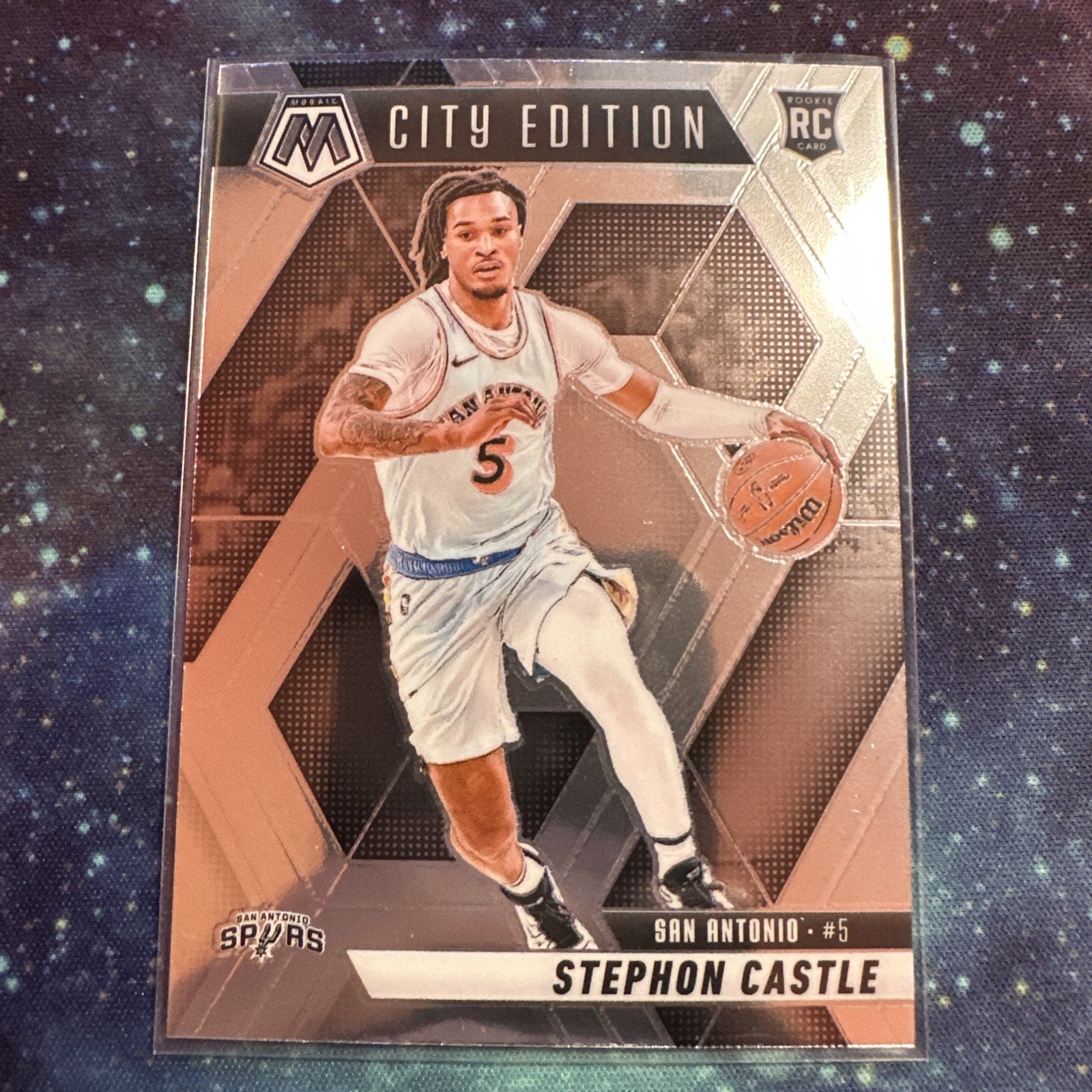 2024-25 Panini Mosaic - City Edition Stephon Castle #290 (RC)
