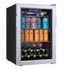EdgeStar BWC91 Stainless Steel 17"W 80 Can Capacity Extreme Cool Beverage Center