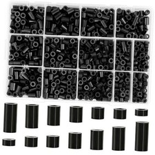 1000 Pieces Nylon Round Spacers, Electrical Outlet Screws Spacers for M3 M4
