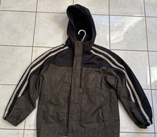 Arizona Boys 14 16 Winter Puffer Coat Jacket Ski Army Green Black With Zip Hood
