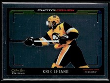 2021-22 O-Pee-Chee Platinum Photo Driven Kris Letang Pittsburgh Penguins #PD-3