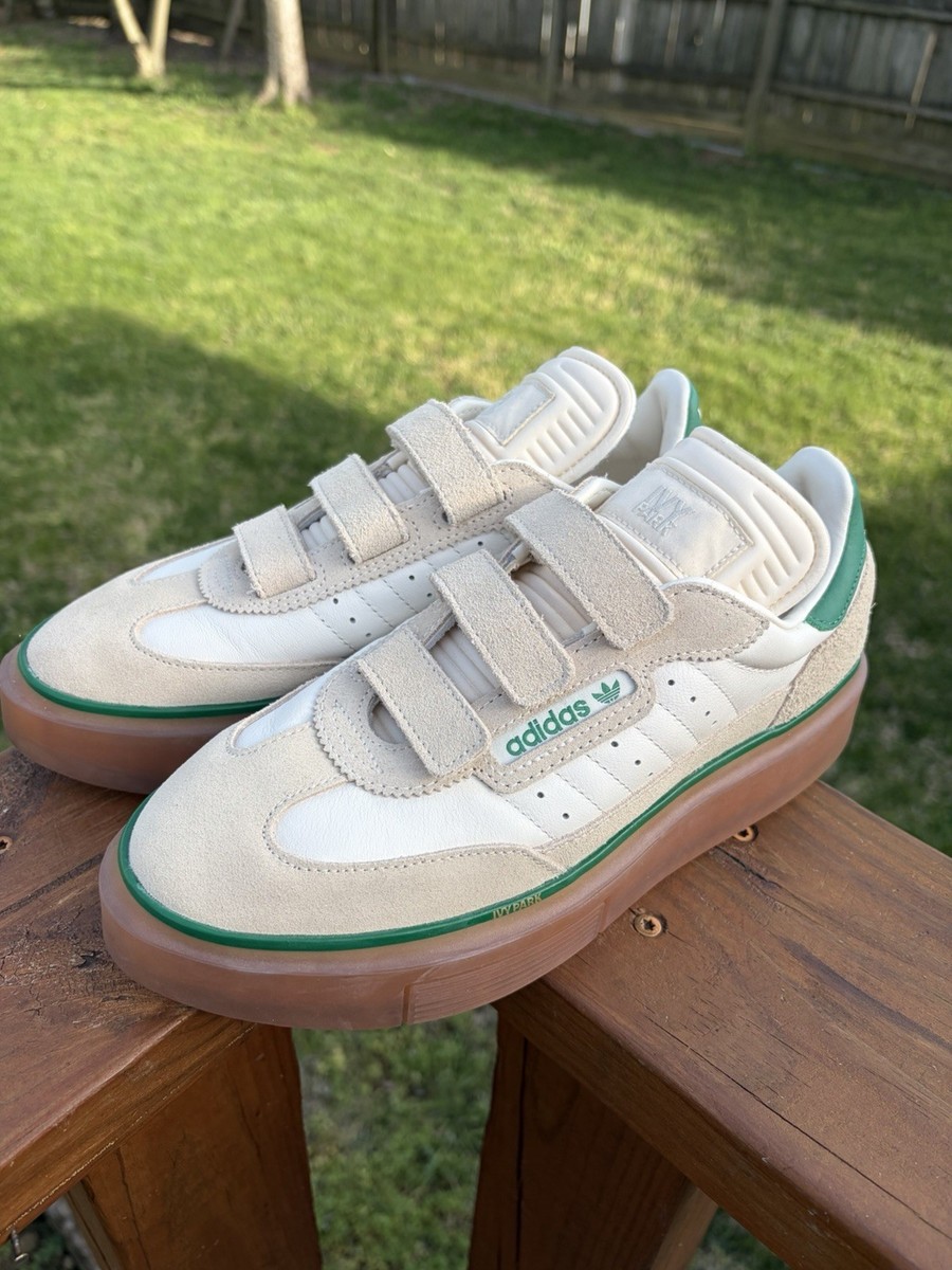 NWOB Adidas Ivy Park Super Sleek 3 Strap Sneakers Beige Size 8