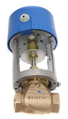 Johnson Controls VG7241ET+7152G 2-Way 1/2'' Cast Bronze Control Valve, Cv 1.8