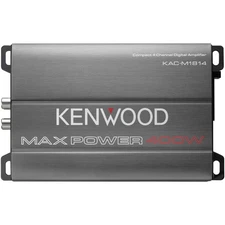 KENWOOD® MaxPower Series KAC-M1814 400-Watt-Max 4-Channel Compact...