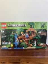 LEGO Minecraft The Jungle Tree House (21125) - Open Box - 100% Complete See Pics