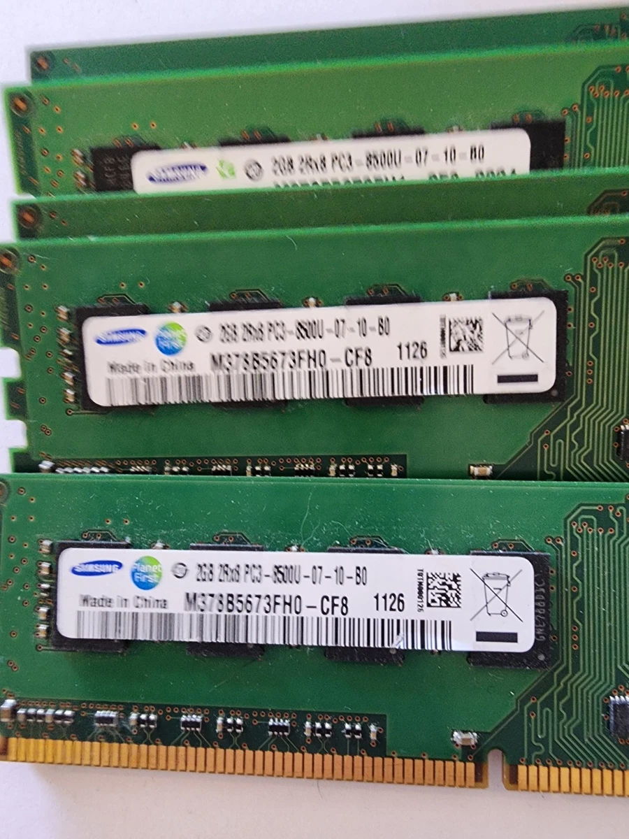【中古】「非常に良い」サムスン純正 PC3-8500(DDR3-1066) SO-DIMM 2GB×2枚組 ノートPC用メモリ mac対応 Samsung 2GB PC3-8500 (DDR3-1066) Computer Memory (RAM) 240 2 GB