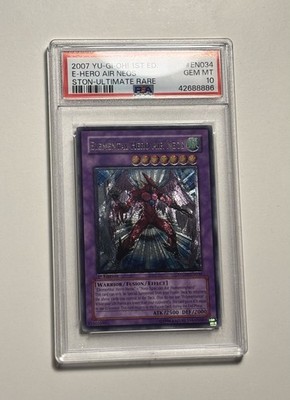 psa 10 elemental hero air neos ultimate 1st | eBay