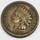 1859 Indian Head Penny Beautiful Coin Rare Date