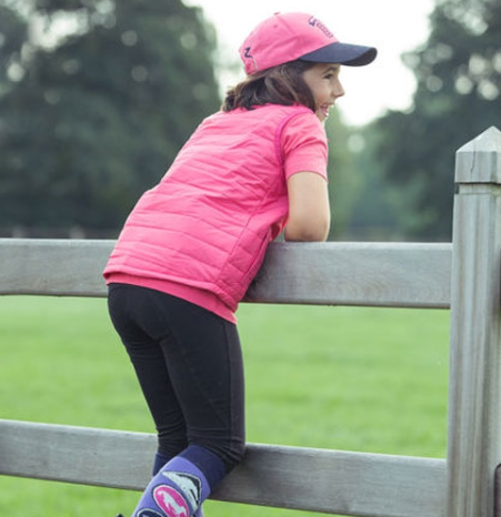 Horze Kids Spirit Knieflicken Reithose - schwarz - XL - Bild 1 von 2