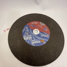 (LOT OF 5) WEILER 57035 14"X1/8"X20MM CUTTING WHEEL AO STEEL/METAL