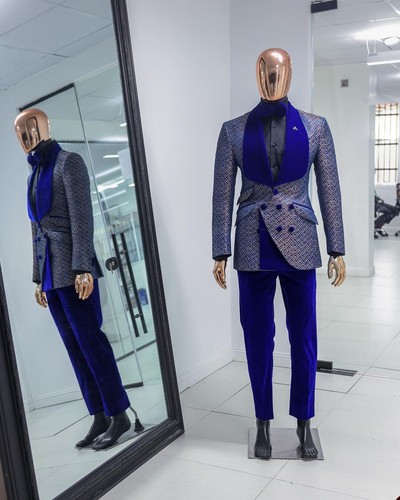 Men's New Design Suits 2 Pieces Shawl Lapel Double Breasted Wedding Banquet Wear - Picture 6 of 13