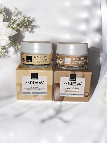 Avon Anew ULTIMATE FIRM & SUPPLE Tagespflege Reise Set Tages Nacht Creme ab 50 - Bild 12 von 24