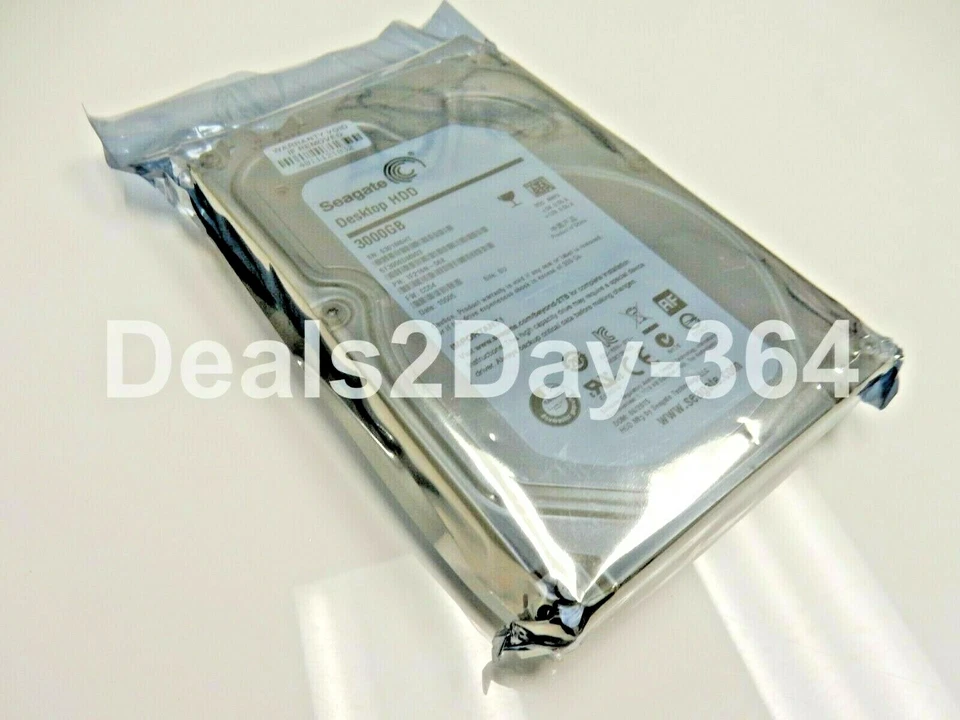 Seagate ST3000DM003 3TB 64MB Cache 3.5" SATA 6.0Gb/s Hard Drive - Image 2 of 4