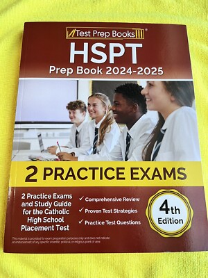HSPT Prep Book 2023-2024 : 2 Practice Exams and Study Guide for the Catholic...