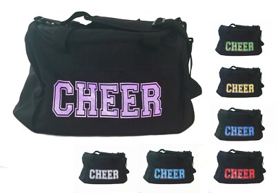 Sporttasche Trainingstasche Reisetasche Tasche Cheerleader Cheer Glitzer Druck