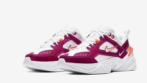 nike m2k tekno pink orange