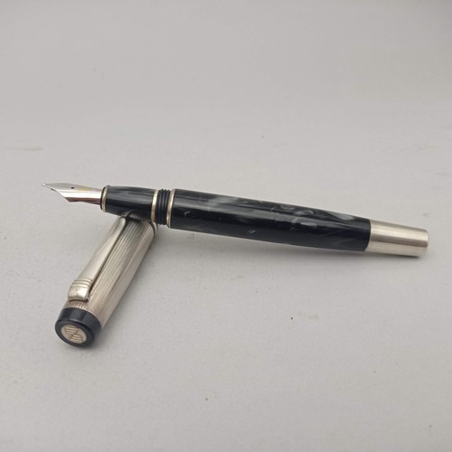 PHILIP ZEPTER BY MONTEGRAPPA FOUNTAIN PEN 14K M NIB VTG EXCELLENT COLLECTIBLE - Picture 2 of 16