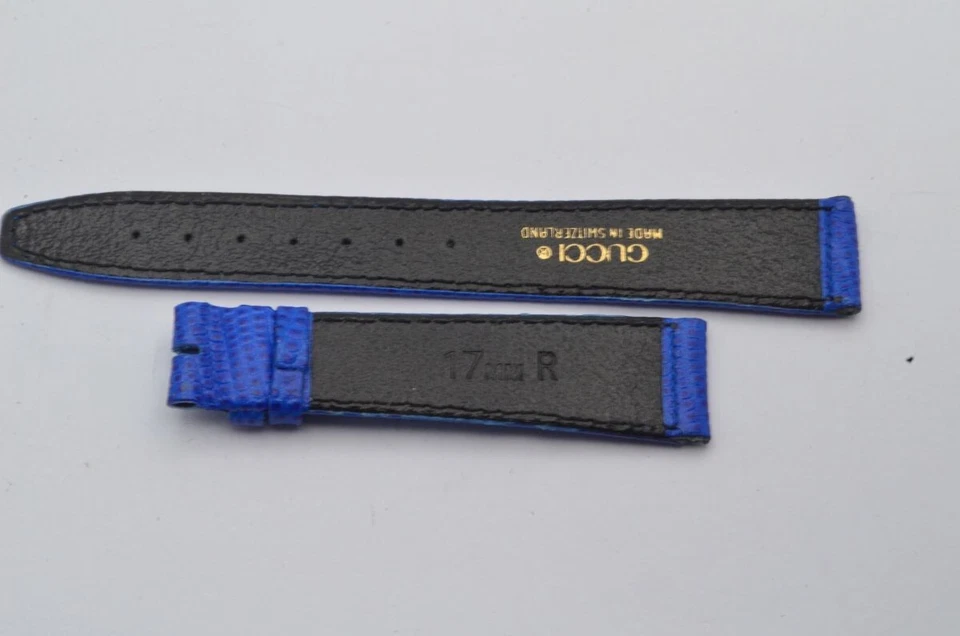 Gucci Calf Leather Bracelet 17Mm Leather Bracelet With Clasp New - Image 2 of 2