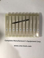10 pcs Metric Spiral Point Taps M5x0.8 - 5mm x 0.8mm M35 HSS 5 cobalt 2 flute