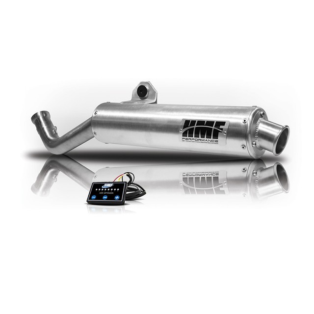 HMF Yamaha Grizzly 700 2014 2015 Slip On Exhaust Muffler + EFI eBay