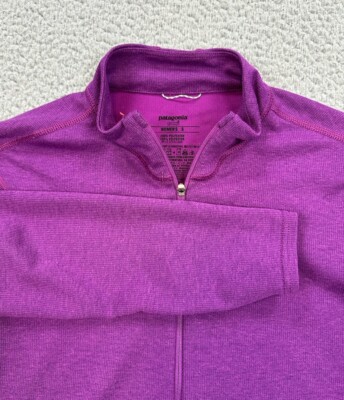 Patagonia Capilene Lightweight 2 Womens Small Purple Long Sleeve Baselayer