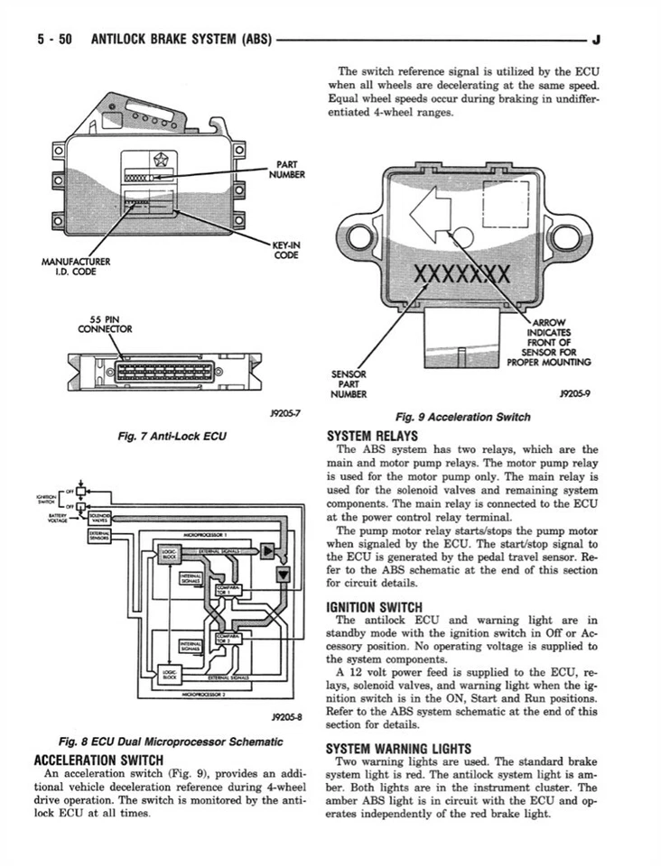 1993 Jeep Cherokee Wrangler Shop Service Repair Manual Engine Drivetrain Wiring - Image 4 of 4