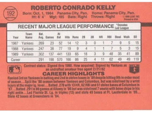 1990 DONRUSS Baseball Cards. Card # 1-250. You Pick to Complete Your Set. - Picture 172 of 293