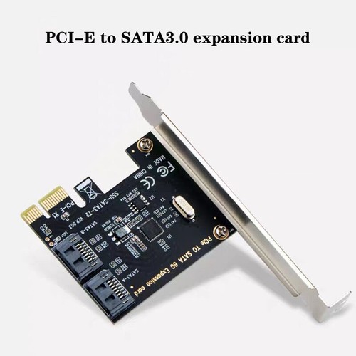 PCI-E SATA 1X 4X 8X 16X PCI-E Cards PCI Express To SATA 3.0 2-Port SATA III 6Gbp - Photo 7/14