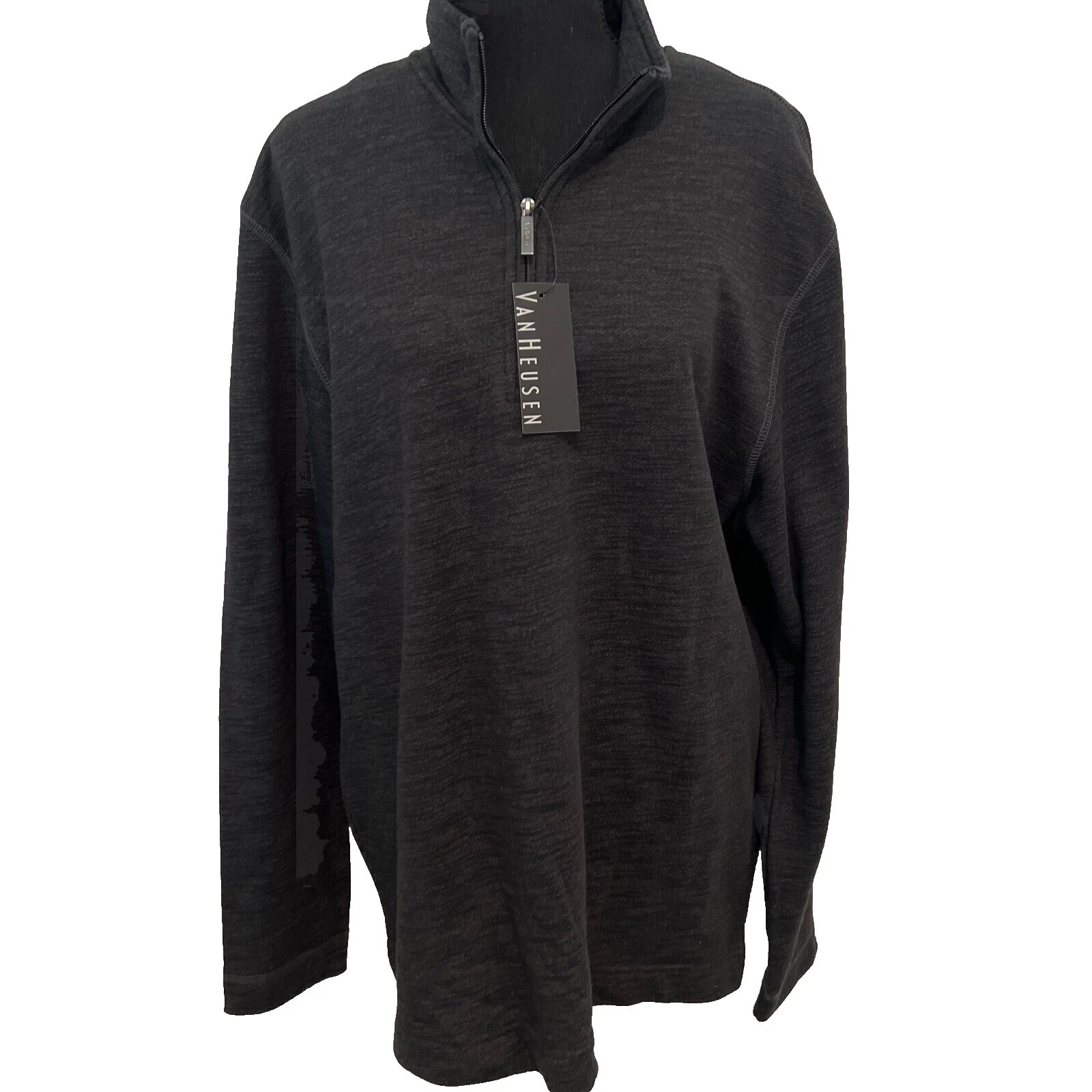 Van Heusen Black Sweaters for Men