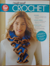 BOYE - I TAUGHT MYSELF CROCHET - 16 PROJECTS - INSTRUCTIONS FOR LEFT & RIGHT
