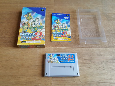 Metal Max 2  (JAP) SNES Super Nintendo Famicom NTSC-J CIB