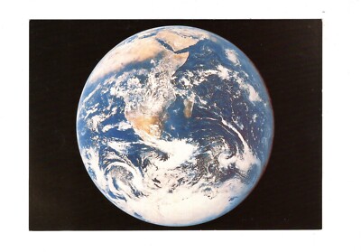 AK Ansichtskarte Astronomie / Planet Earth / Apollo 17 / 1972