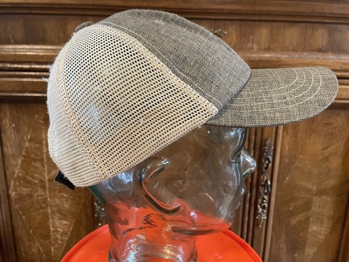 gray eiger hat Adjustable Mesh Nice Baseball Cap Breatheable - Picture 2 of 6